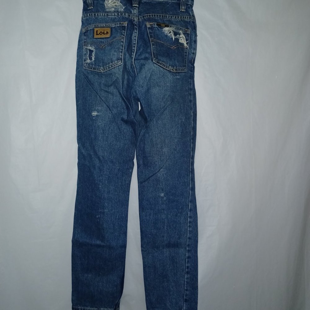 LOIS SALLY DISTRESSED JEANS - Picture 9 of 12